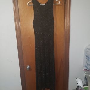 Maurice's long black dress Medium